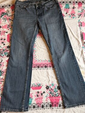 Cowgirl Tuff Jozzy Blue Flare Jeans